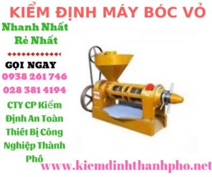 Hình ảnh kiểm đHình ảnh kiểm định máy bóc vỏnh máy bóc vỏ