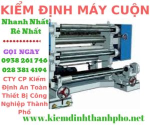 Hình ảnh kiểm định máy cuộn