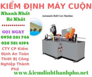 Hình ảnh kiểm định máy cuộn