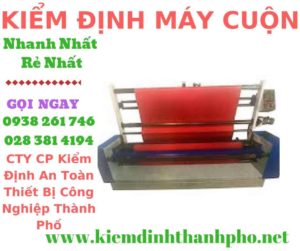 Hình ảnh kiểm định máy cuộn