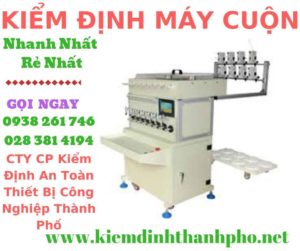 Hình ảnh kiểm định máy cuộn