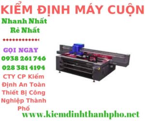 Hình ảnh kiểm định máy cuộn