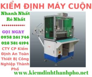 Hình ảnh kiểm định máy cuộn