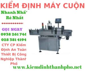 Hình ảnh kiểm định máy cuộn