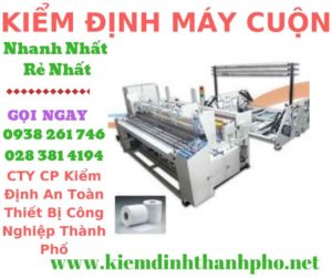 Hình ảnh kiểm định máy cuộn