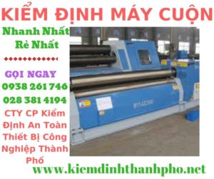 Hình ảnh kiểm định máy cuộn