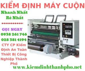 Hình ảnh kiểm định máy cuộn