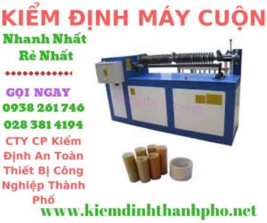 Hình ảnh kiểm định máy cuộn