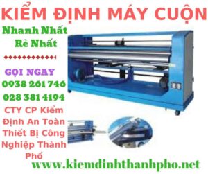 Hình ảnh kiểm định máy cuộn