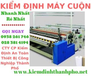 Hình ảnh kiểm định máy cuộn