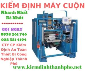 Hình ảnh kiểm định máy cuộn