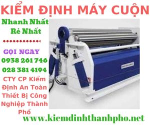 Hình ảnh kiểm định máy cuộn