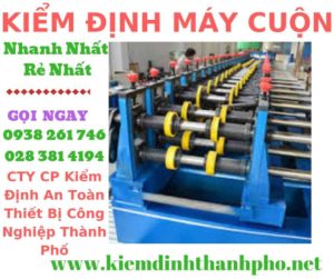 Hình ảnh kiểm định máy cuộn