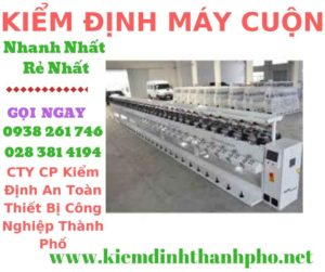 Hình ảnh kiểm định máy cuộn