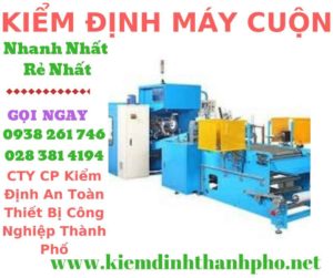 Hình ảnh kiểm định máy cuộn