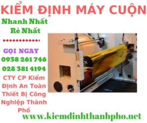 Hình ảnh kiểm định máy cuộn