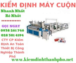 Hình ảnh kiểm định máy cuộn