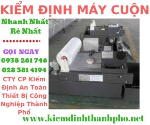 Hình ảnh kiểm định máy cuộn