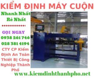 Hình ảnh kiểm định máy cuộn