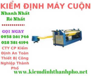 Hình ảnh kiểm định máy cuộn