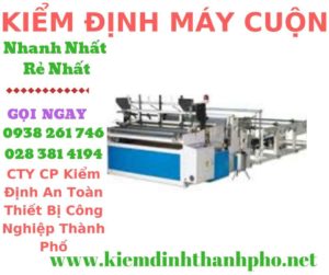 Hình ảnh kiểm định máy cuộn