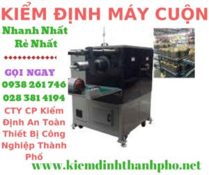 Hình ảnh kiểm định máy cuộn