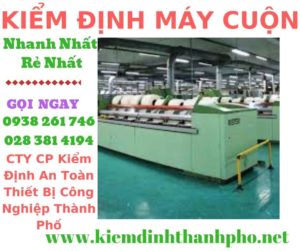 Hình ảnh kiểm định máy cuộn