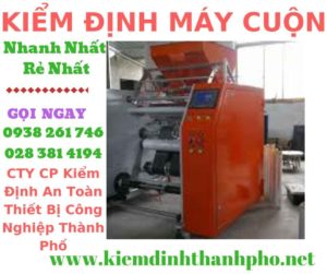 Hình ảnh kiểm định máy cuộn