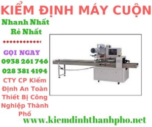 Hình ảnh kiểm định máy cuộn