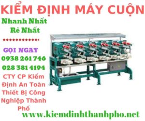 Hình ảnh kiểm định máy cuộn