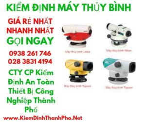 hình ảnh kiểm định máy thủy bình