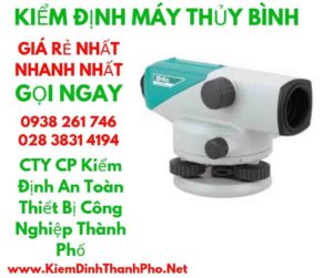 hình ảnh kiểm định máy thủy bình