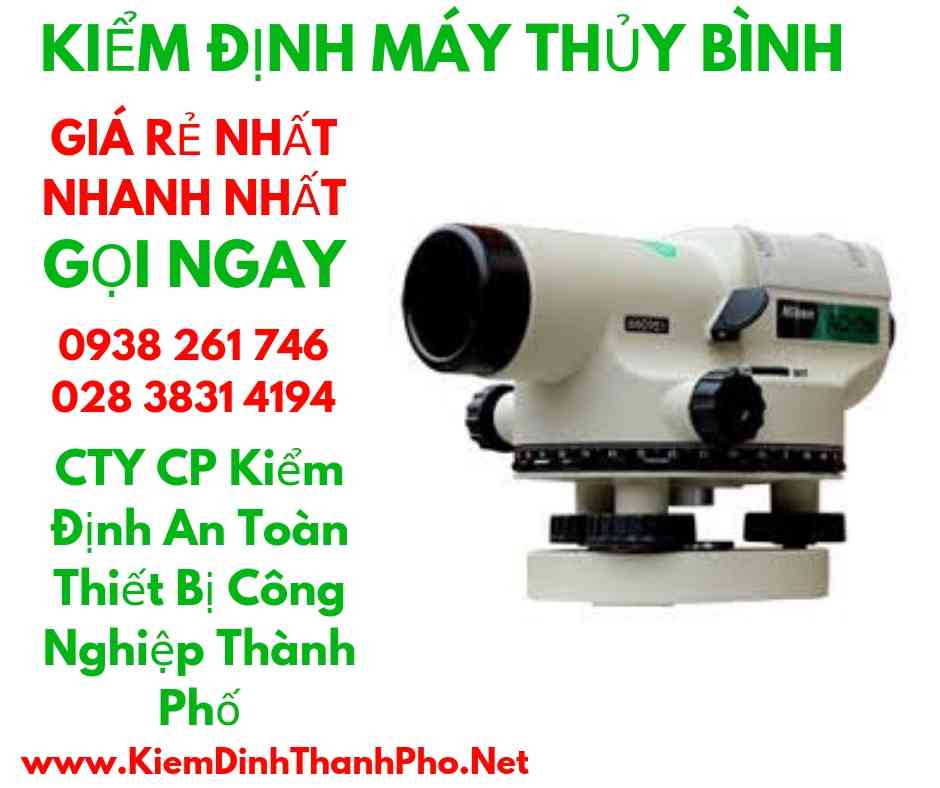 hình ảnh kiểm định máy thủy bình