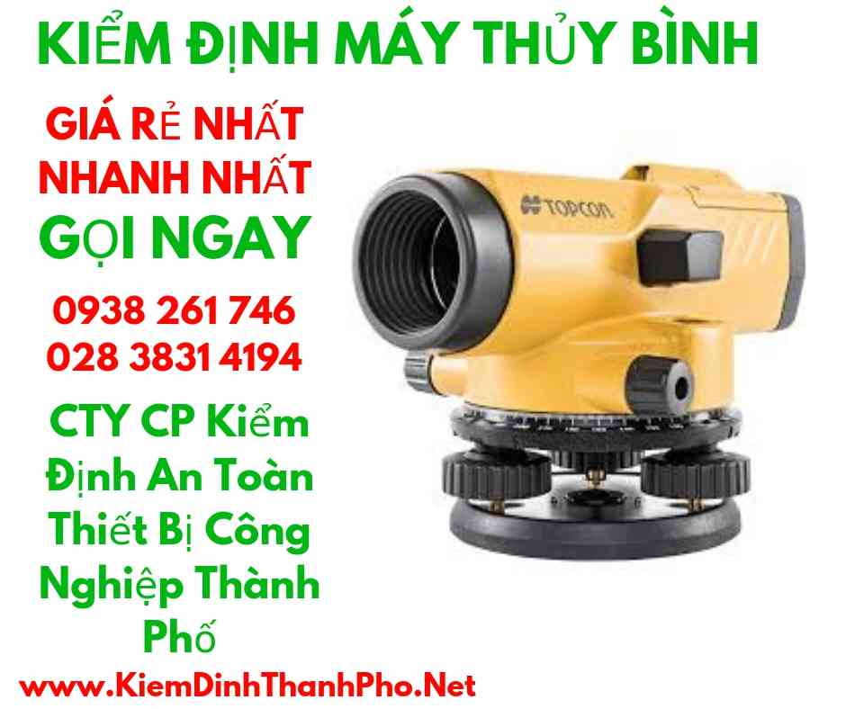 hình ảnh kiểm định máy thủy bình