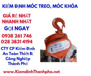 kiểm định móc treo, móc khóa