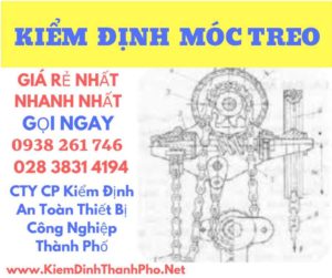 Hình ảnh kiểm định móc treo