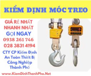 Hình ảnh kiểm định móc treo