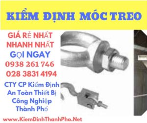 Hình ảnh kiểm định móc treo