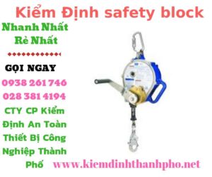 Hình ảnh kiểm định safety block