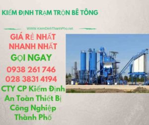 hình ảnh kiểm định trạm trộn bê tông