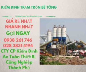 hình ảnh kiểm định trạm trộn bê tông