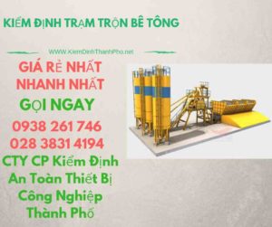 hình ảnh kiểm định trạm trộn bê tông