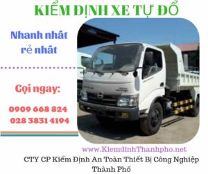 Hình ảnh kiểm định xe tự đổ