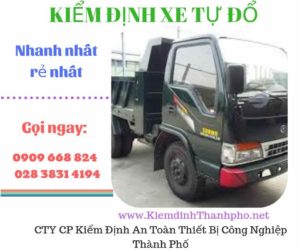 Hình ảnh kiểm định xe tự đổ