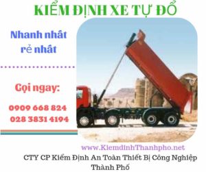 Hình ảnh kiểm định xe tự đổ