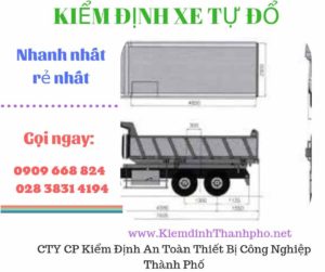 Hình ảnh kiểm định xe tự đổ