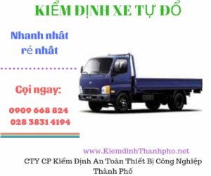 Hình ảnh kiểm định xe tự đổ