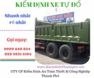 Hình ảnh kiểm định xe tự đổ