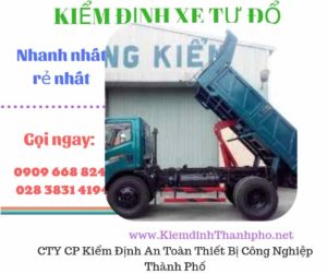 Hình ảnh kiểm định xe tự đổ