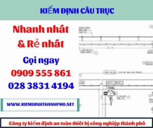 Hình ảnh kiểm định cầu trục